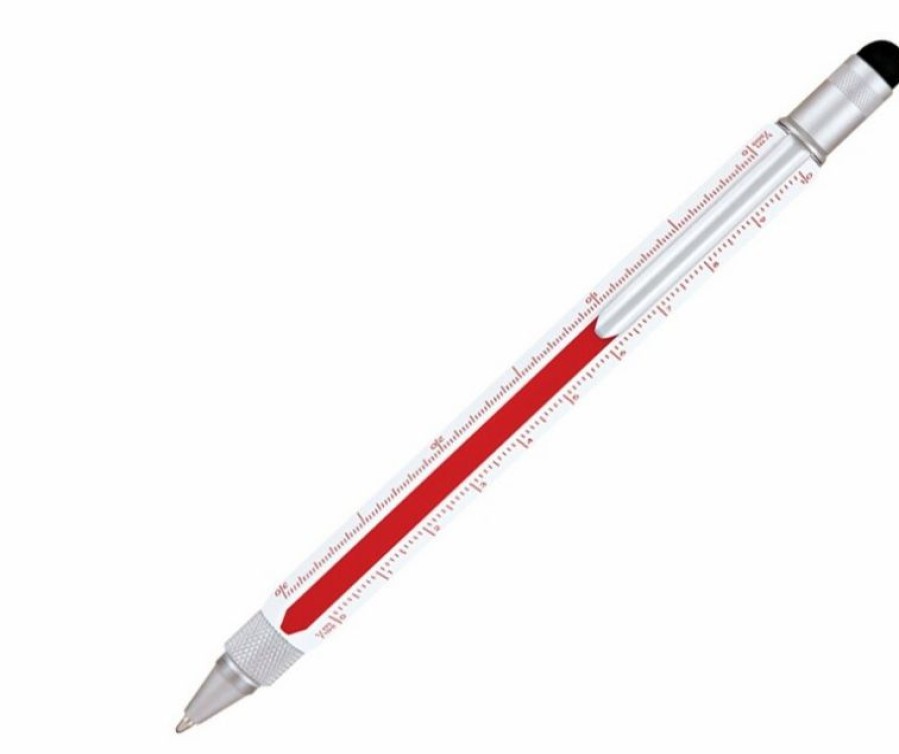 Ballpoint Pens * | Wholesale Monteverde One Touch Tool Edge Stylus Ballpoint Pen, Red