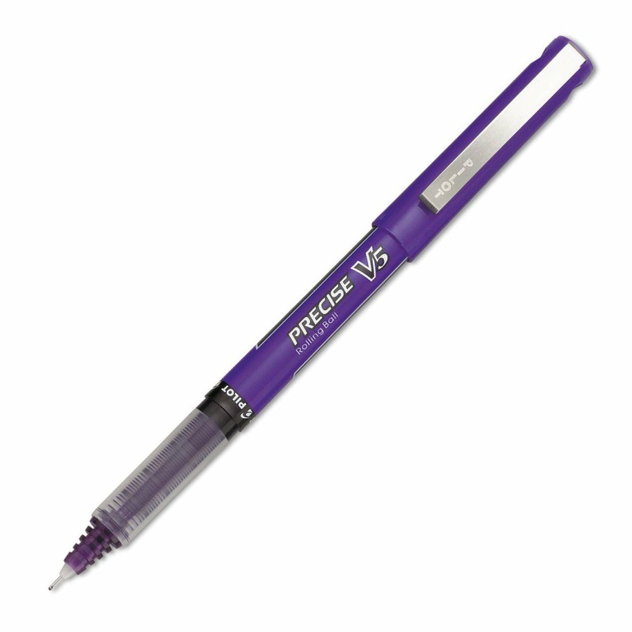 Rollerball Pens * | Cheap Pilot Precise V5 Liquid Ink Rollerball Pens, Extra Fine