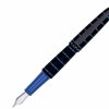 Fountain Pens * | New Diplomat Elox Ring Black/Blue Fountain Pen