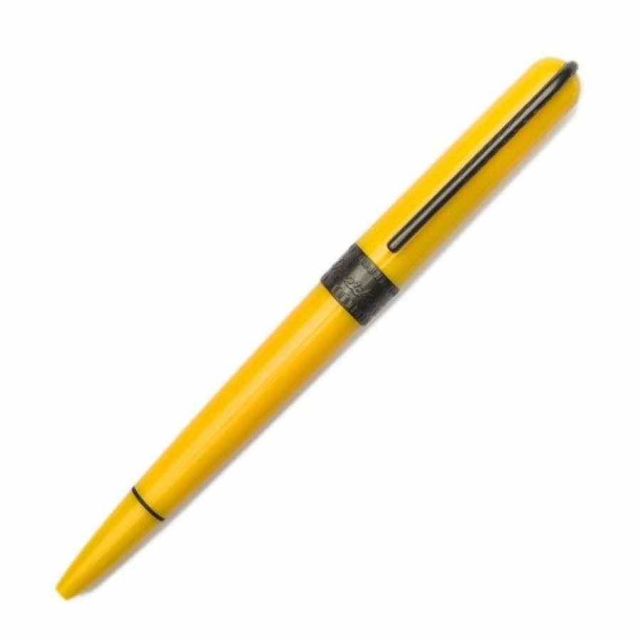 Ballpoint Pens * | Buy Pineider Metropolis Ballpoint Pen, Yellow