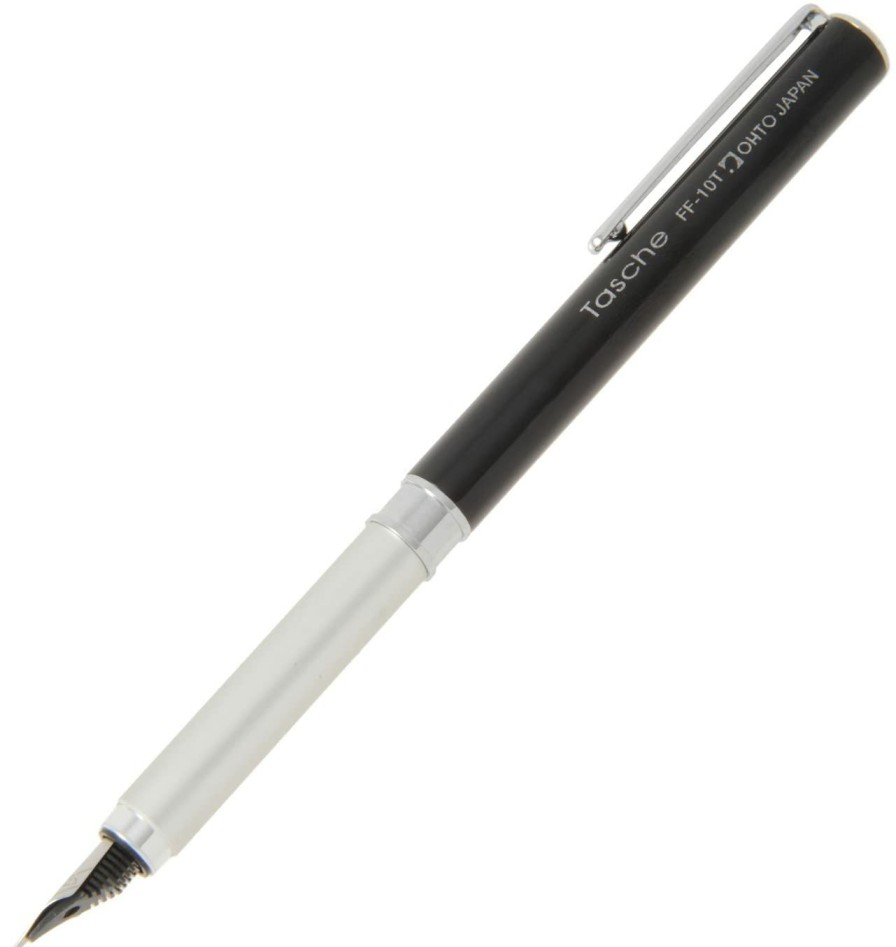 Fountain Pens * | Cheapest Ohto Tasche Pocket Fountain Pen, Black