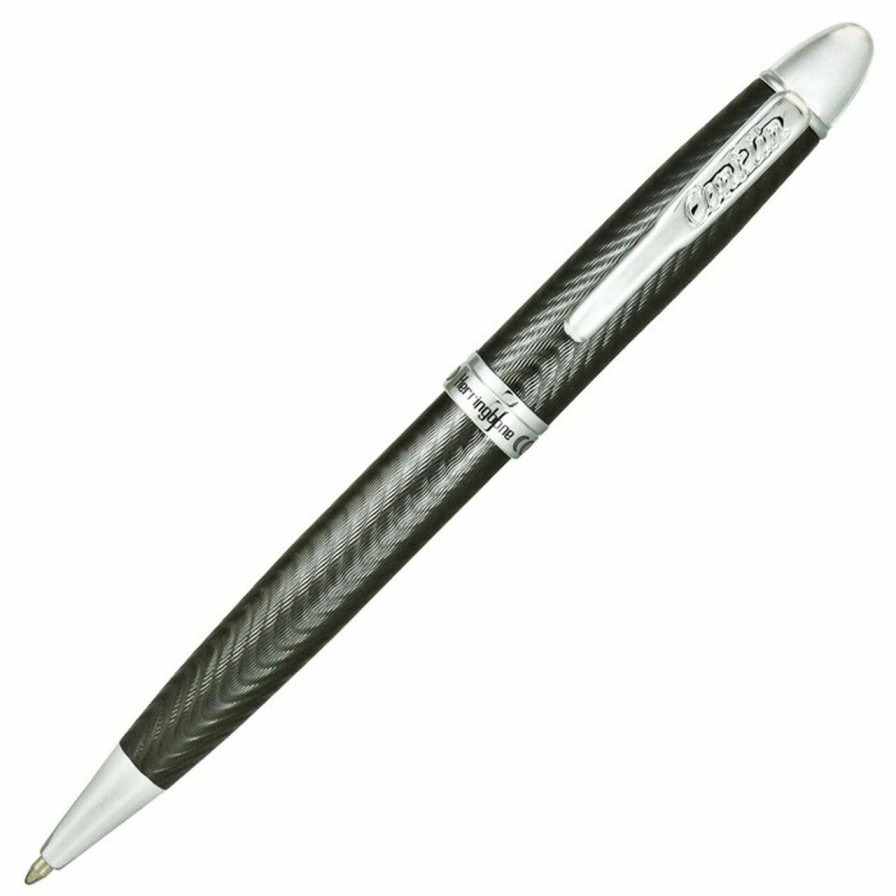 Ballpoint Pens * | Coupon Conklin Herringbone Ballpoint Pen, Gunmetal