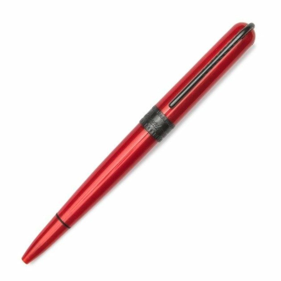 Ballpoint Pens * | Cheapest Pineider Metropolis Ballpoint Pen, Red