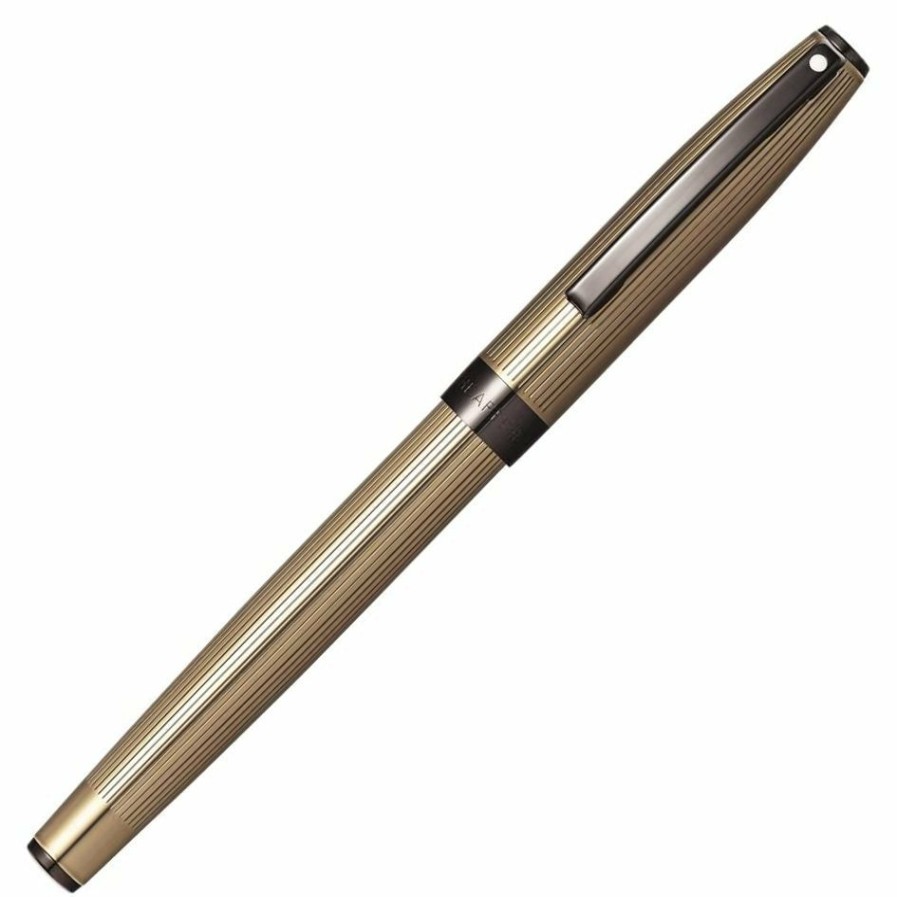 Rollerball Pens * | Top 10 Sheaffer Sagaris Rollerball Pen, Titanium Grey