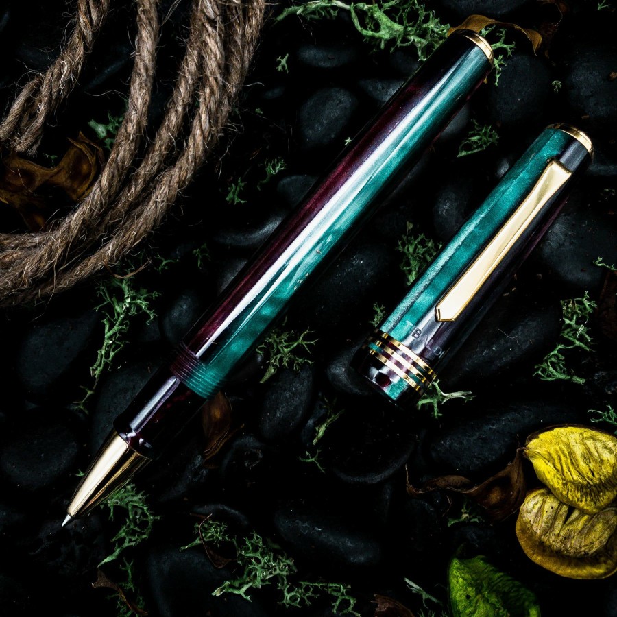 Fountain Pens * | Promo Tibaldi N60 Zazou Green Fountain Pen