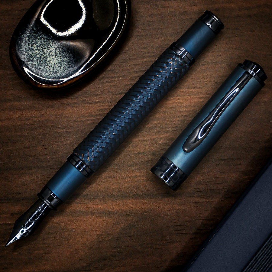 Fountain Pens * | Coupon Monteverde Innova Formula M Fountain Pen, Blue