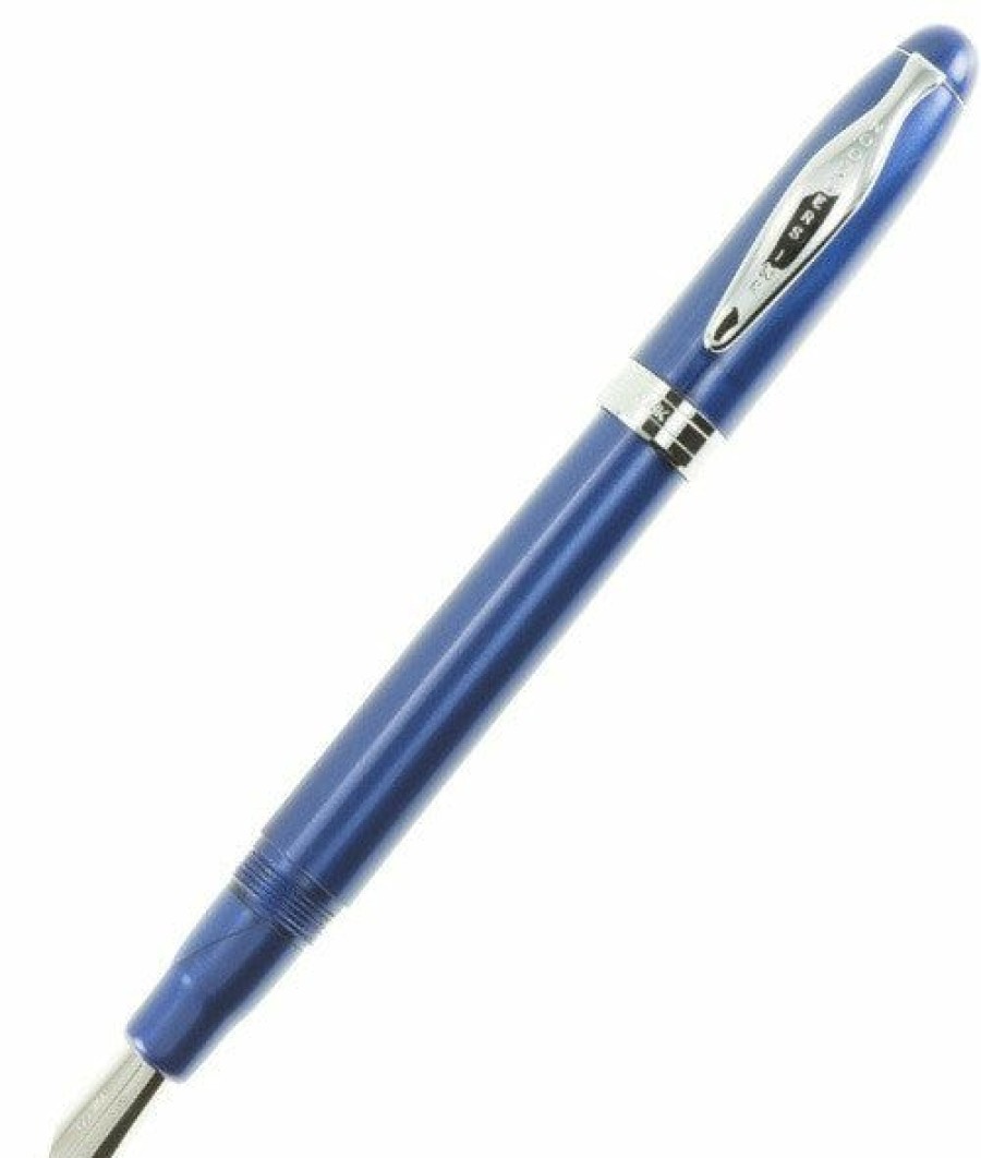 Fountain Pens * | Budget Noodlers Ahab Flex Fountain Pen Poseidon Pearl #15053