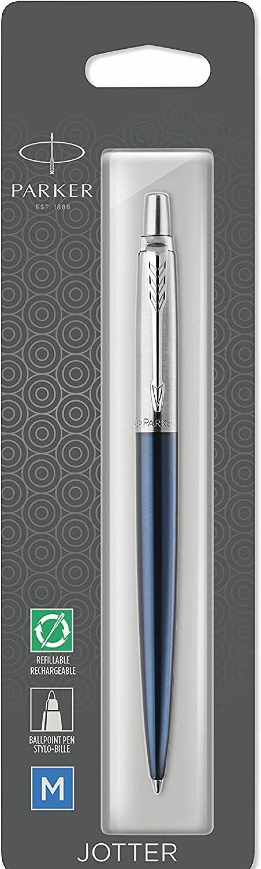 Ballpoint Pens * | Promo Parker Jotter Ballpoint Pen, Royal Blue