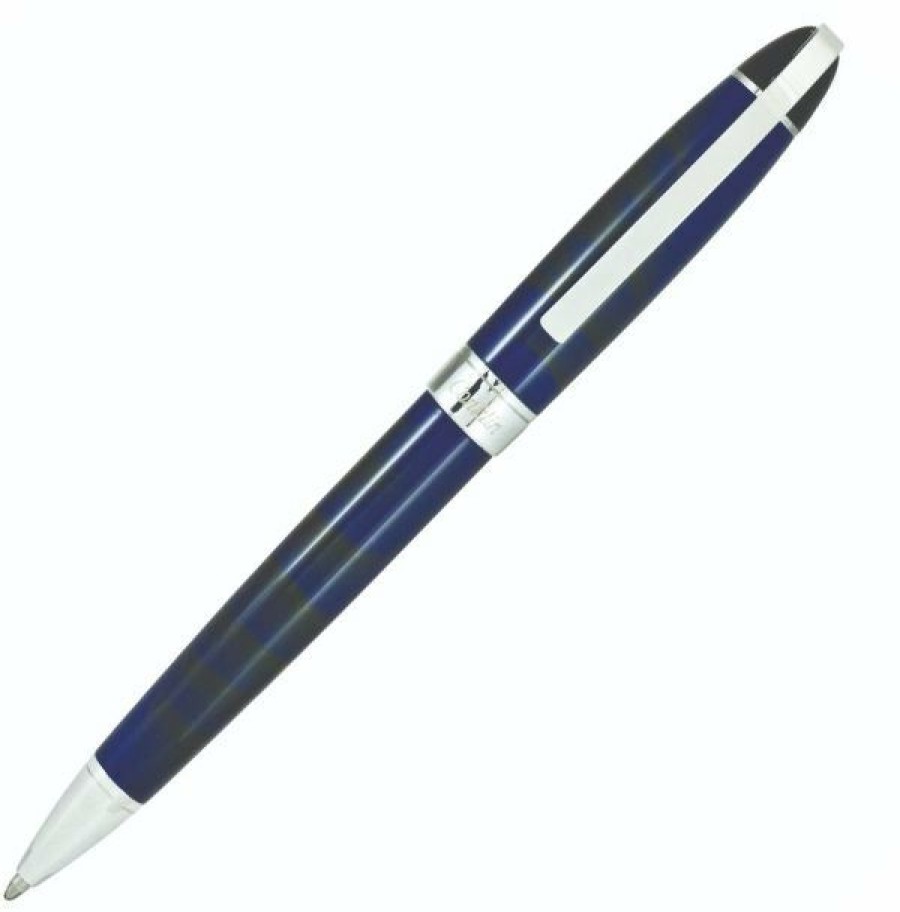 Ballpoint Pens * | Brand New Conklin Victory Ballpoint Pen, Royal Blue