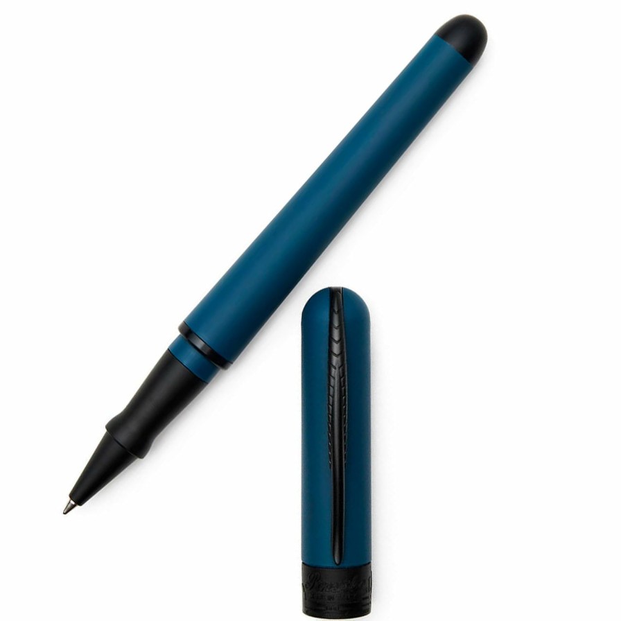 Rollerball Pens * | Discount Pineider Avatar Ur Matte Rollerball Pen, Lapis Blue