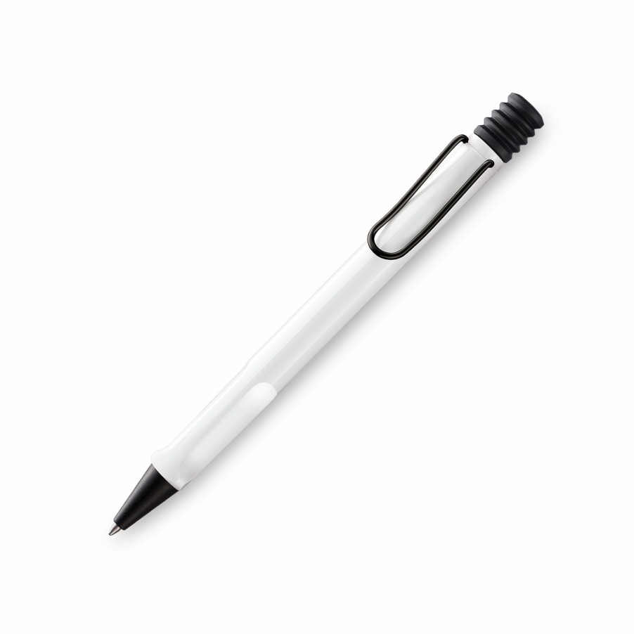 Ballpoint Pens * | Best Deal Lamy Safari Retro Edition Ballpoint Pen, White & Black