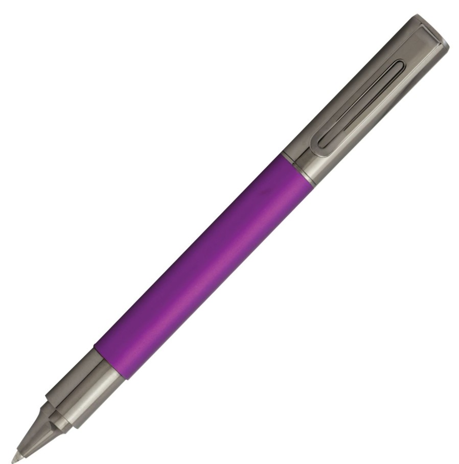 Rollerball Pens * | Brand New Monteverde Ritma Rollerball Pen, Purple