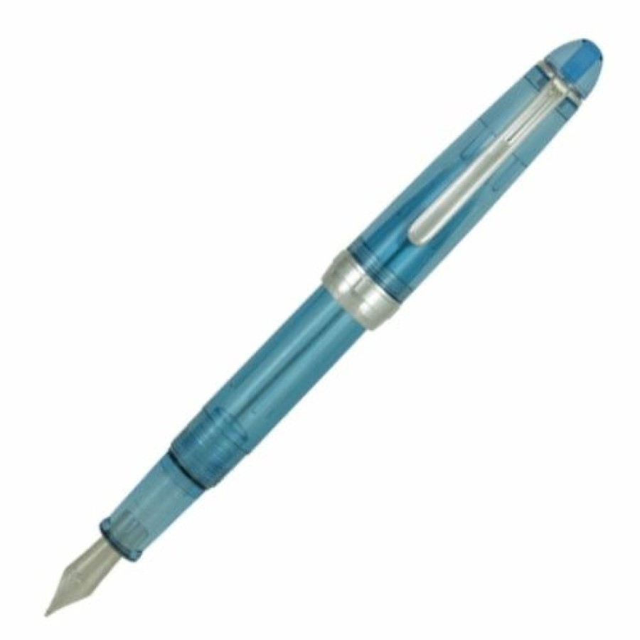 Fountain Pens * | Best Reviews Of Monteverde Monza Fountain Pen, Island Blue, Medium Nib