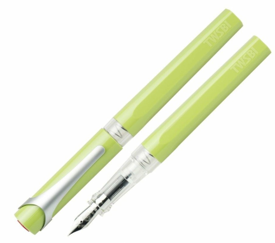 Fountain Pens * | Hot Sale Twsbi Swipe Fountain Pen, Pear Green