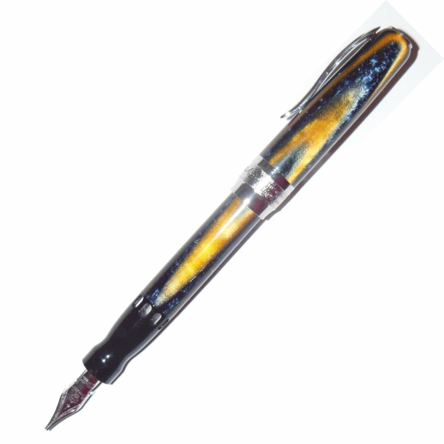 Fountain Pens * | Discount Pineider Arco Blue Bee Limited Edition Fountain Pen, Medium