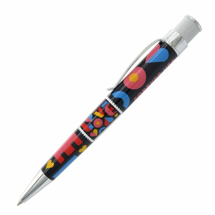 Rollerball Pens * | Cheapest Retro 51 Tornado Rollerball Pen, Love Stamp