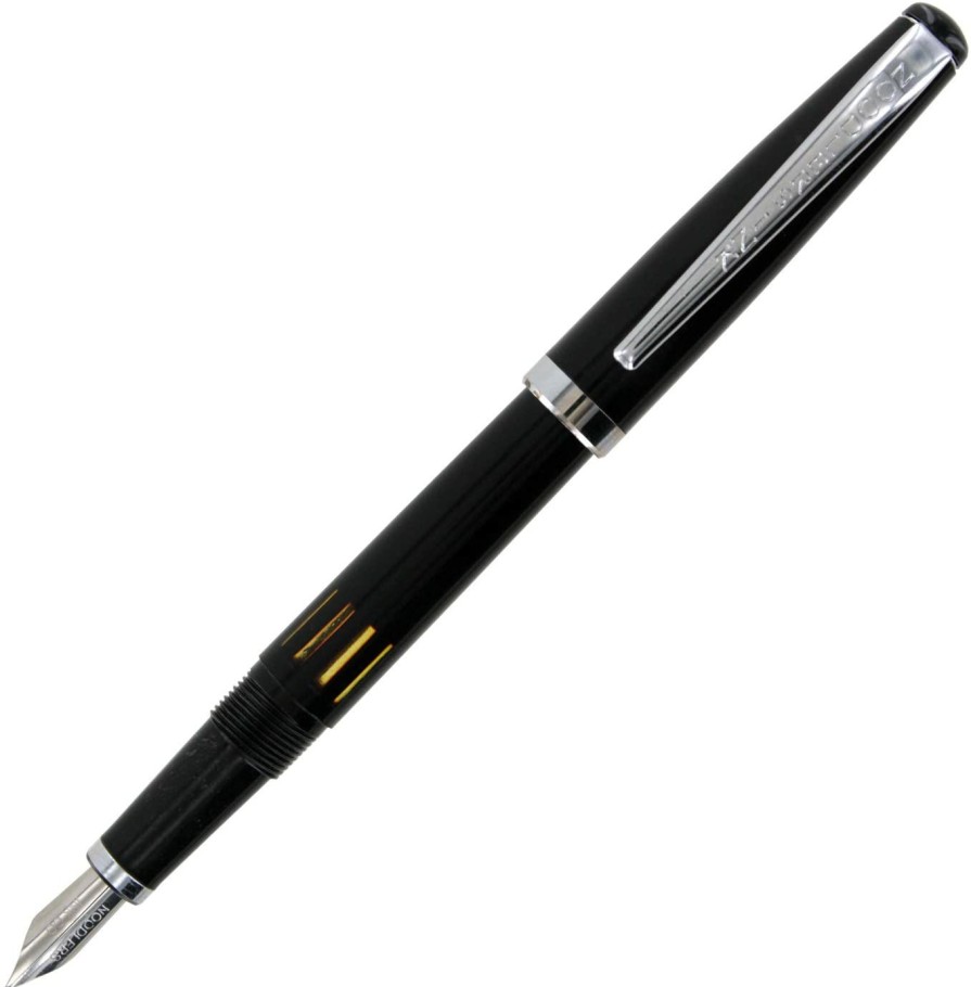 Fountain Pens * | Best Pirce Noodlers Standard Flex Fountain Pen Black #17001