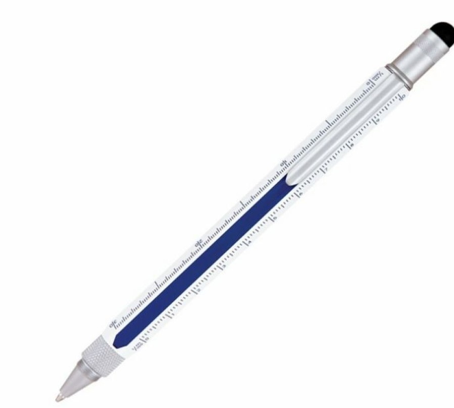 Ballpoint Pens * | Cheapest Monteverde One Touch Tool Edge Stylus Ballpoint Pen, Blue