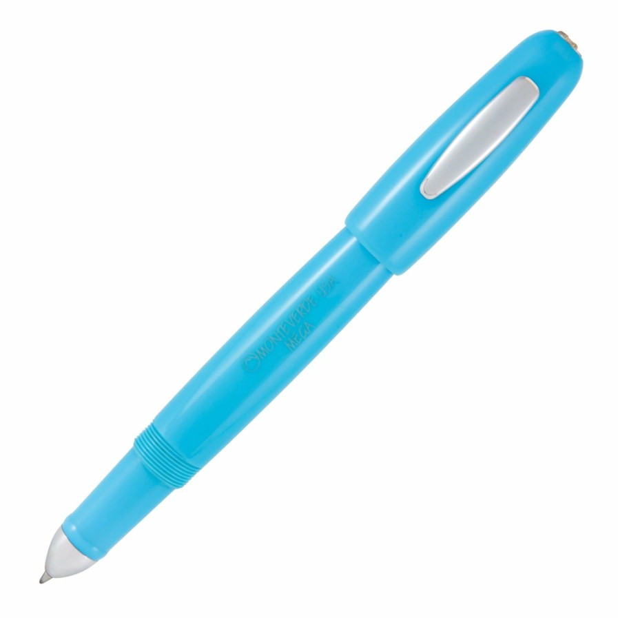 Rollerball Pens * | Best Reviews Of Monteverde Mega Inkball Rollerball Pen, Turquoise