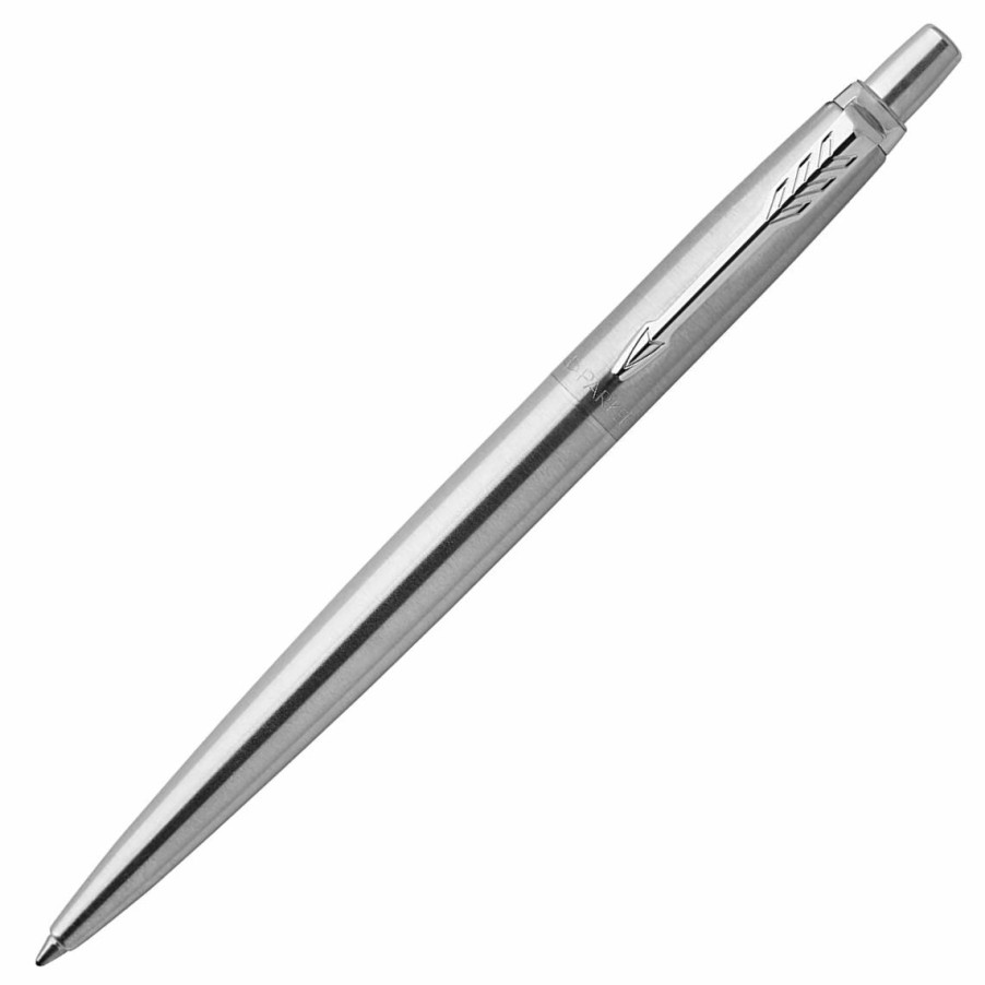 Ballpoint Pens * | Flash Sale Parker Jotter Ballpoint Pen, Gel Ink, Stainless Steel