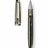 Rollerball Pens * | Best Reviews Of Tibaldi Bononia Martini Olive Resin Rollerball Pen