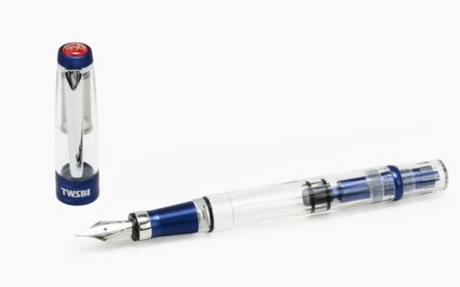 Fountain Pens * | Best Reviews Of Twsbi Diamond 580 Alr Fountain Pen, Navy Blue