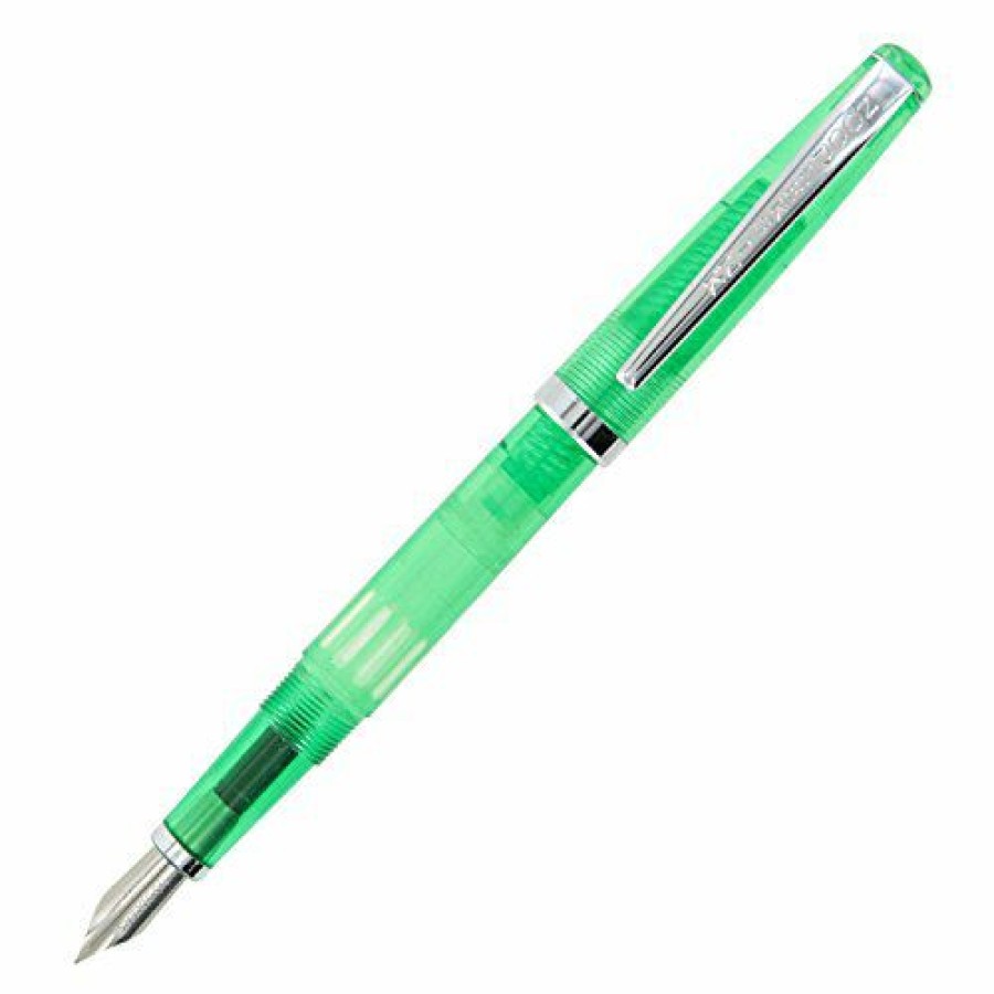 Fountain Pens * | Budget Noodlers Standard Flex Fountain Pen Green Bay #17052