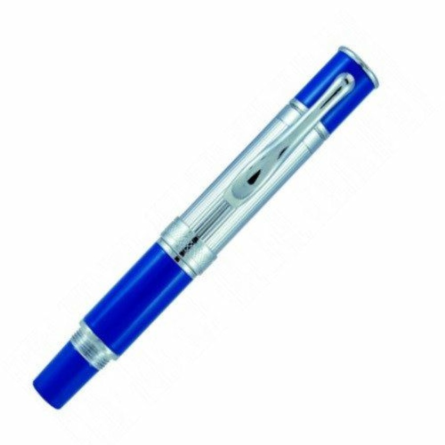 Fountain Pens * | Buy Monteverde Mini Jewelria Fountain Pen, Cobalt Blue, Medium Nib