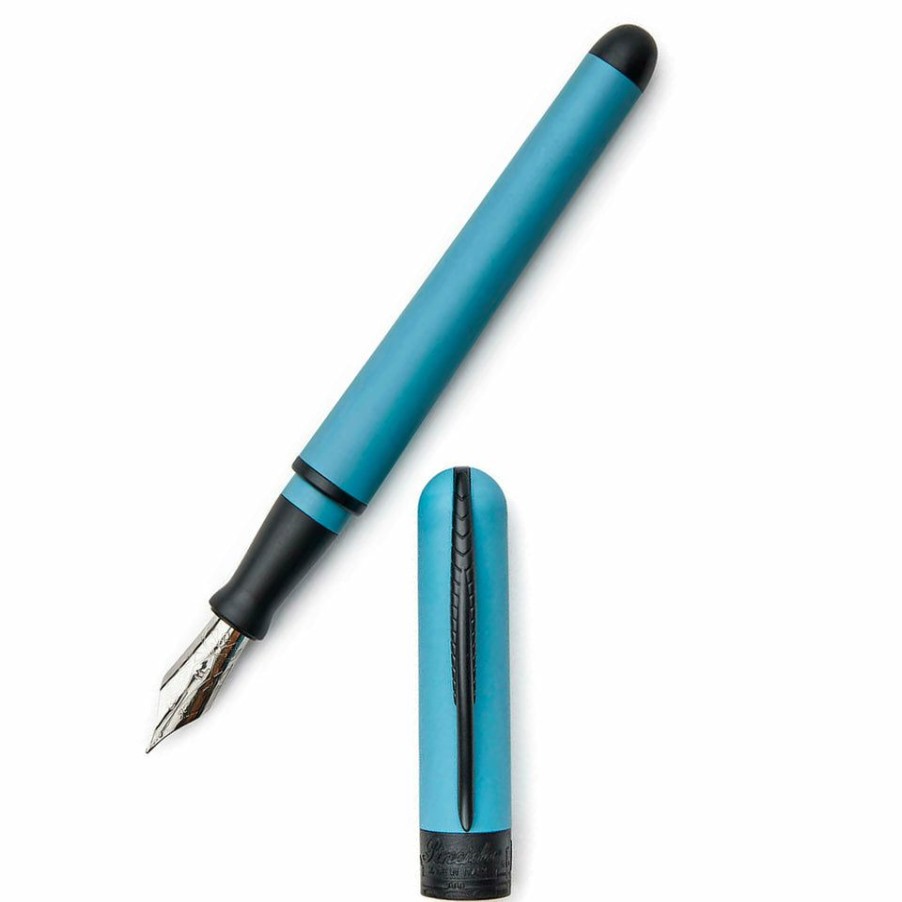 Fountain Pens * | Best Pirce Pineider Avatar Ur Matte Fountain Pen, Ice Blue