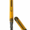 Fountain Pens * | Best Reviews Of Pineider Avatar Ur Demo Black Trim Amber Fountain Pen, Medium