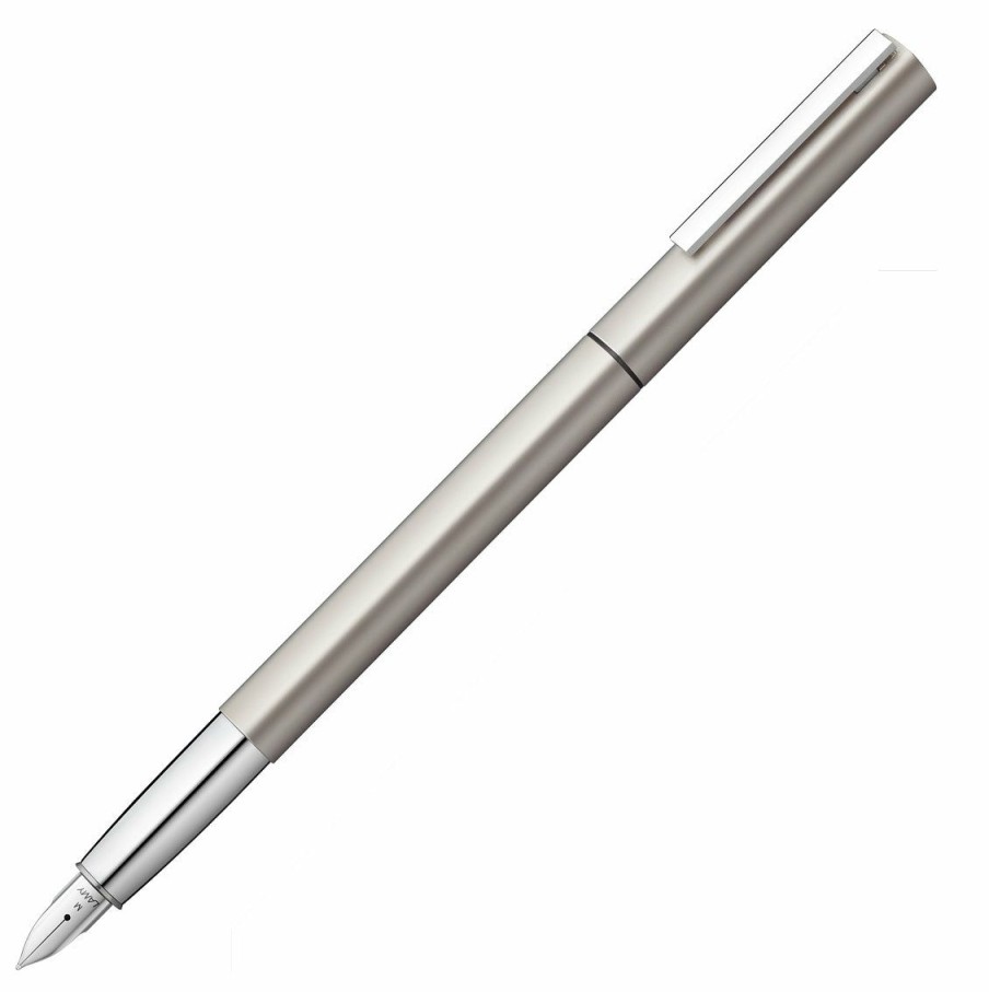 Fountain Pens * | Best Pirce Lamy Ideos Palladium Fountain Pen