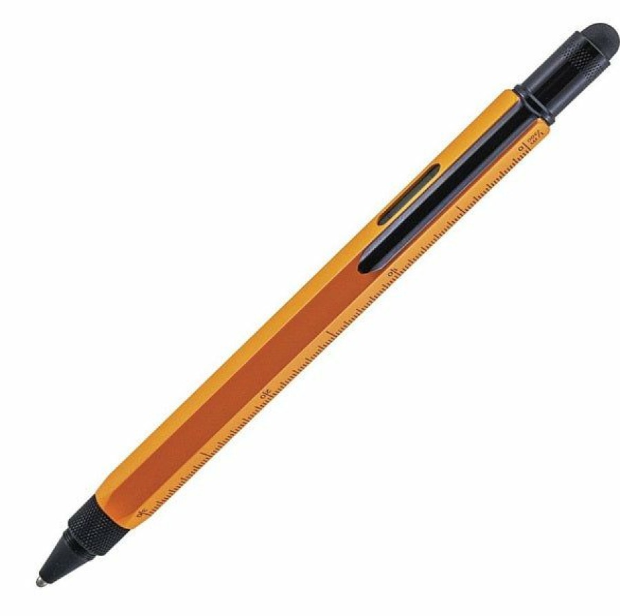 Ballpoint Pens * | Buy Monteverde 9 In 1 One Touch Tool Ballpoint Pen & Stylus, Orange