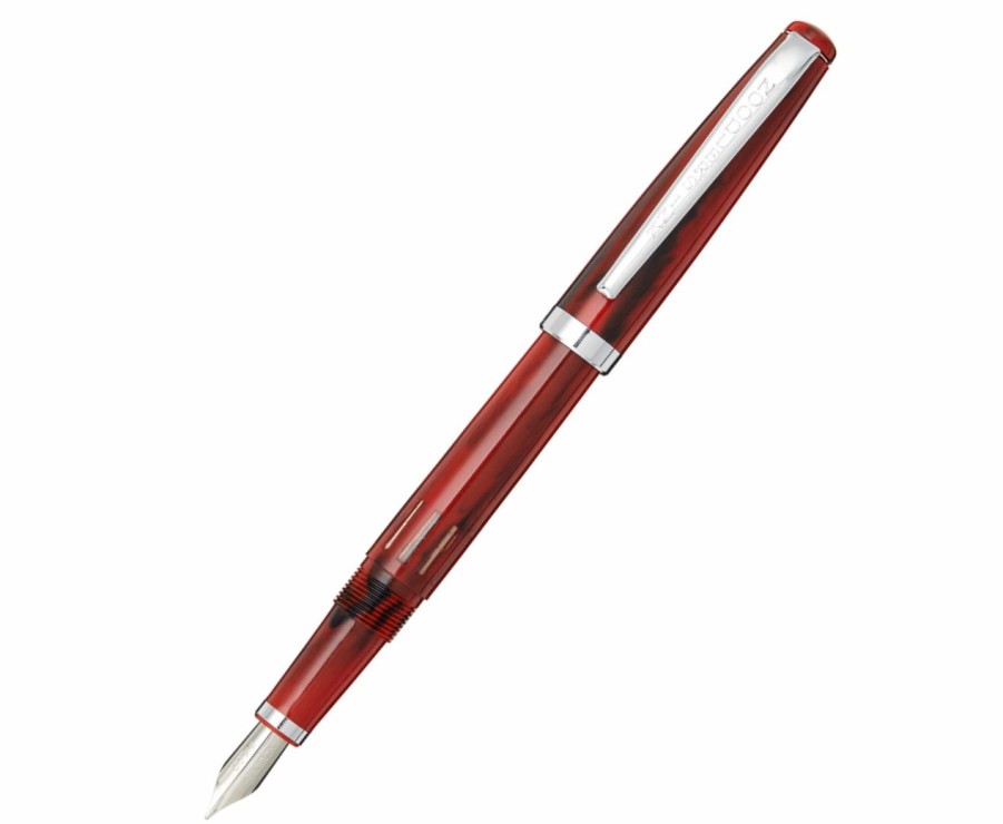 Fountain Pens * | Best Deal Noodlers Standard Flex Fountain Pen Cardinal Darkness #17060