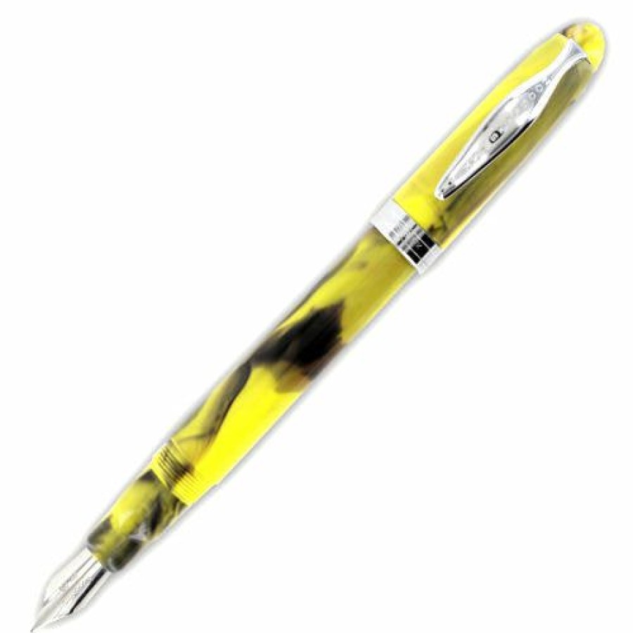 Fountain Pens * | Cheap Noodlers Ahab Flex Fountain Pen Bumblebee #15024