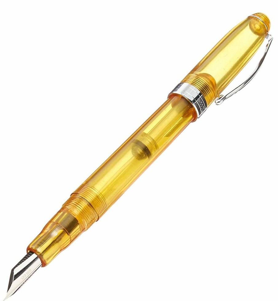 Fountain Pens * | Budget Noodlers Ahab Flex Fountain Pen Carniolan Honey #15035