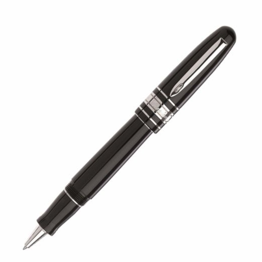 Rollerball Pens * | Buy Marlen Class Black Rollerball Pen