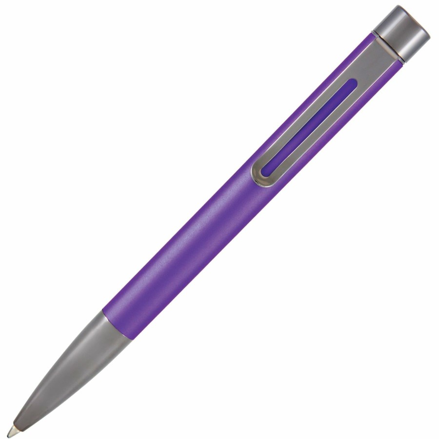 Ballpoint Pens * | Flash Sale Monteverde Ritma Ballpoint Pen, Purple