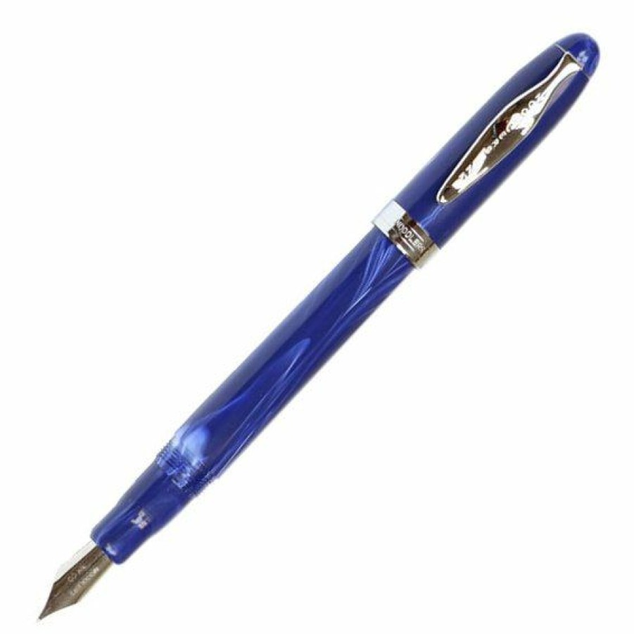 Fountain Pens * | Best Pirce Noodlers Ahab Flex Fountain Pen Medieval Lapis #15027