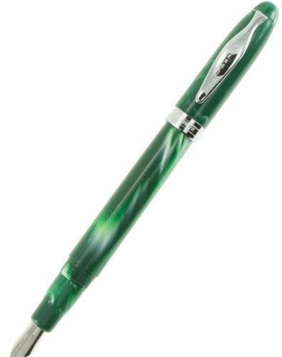 Fountain Pens * | Flash Sale Noodlers Ahab Flex Fountain Pen Jade #15031