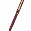 Ballpoint Pens * | Coupon Diplomat Traveller Easyflow Ballpoint Pen, Dark Red & Gold