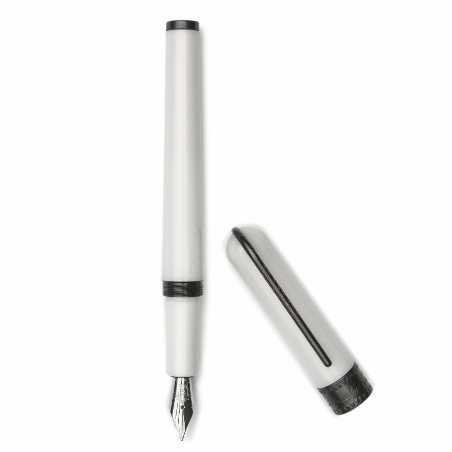 Fountain Pens * | Coupon Pineider Metropolis Fountain Pen, White