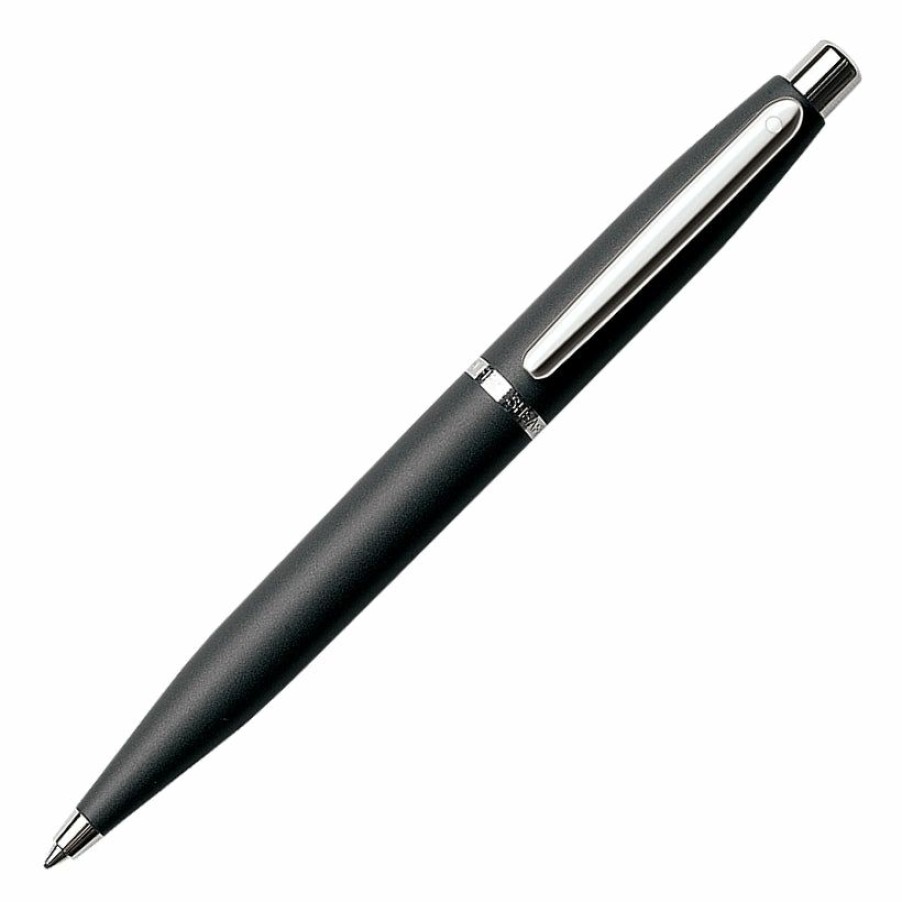 Ballpoint Pens * | Wholesale Sheaffer Vfm Ballpoint Pen, Black & Chrome