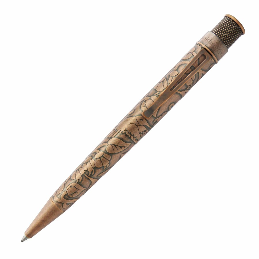 Rollerball Pens * | Top 10 Retro 51 Smithsonian Rollerball Pen, Woodland Hummingbird And Flowers