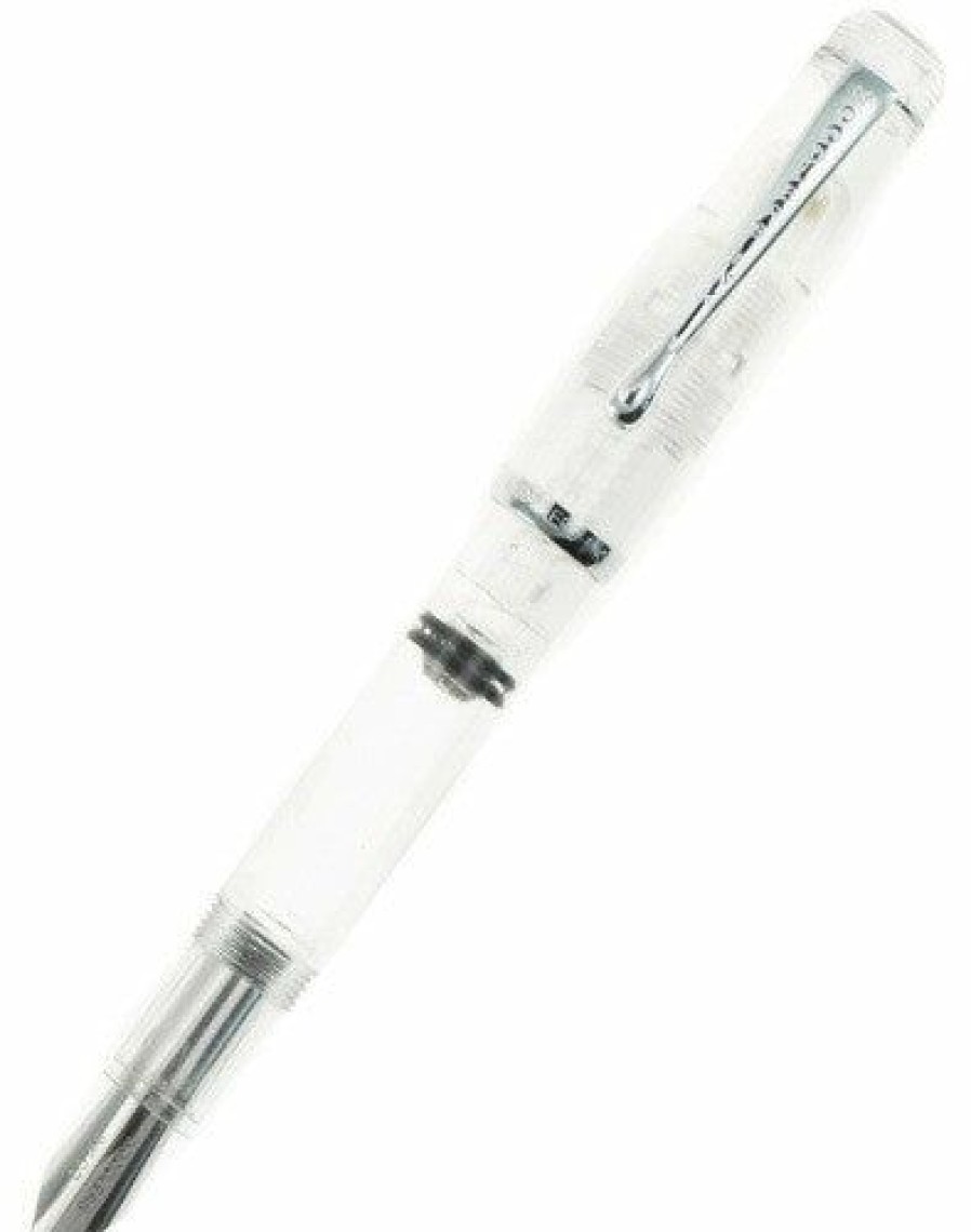 Fountain Pens * | Budget Noodlers Konrad Flex Fountain Pen Clear Demonstrator #14005