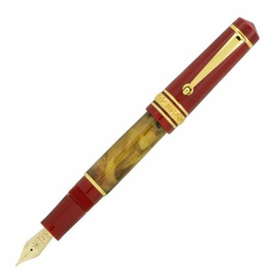 Fountain Pens * | Discount Maiora Alpha Aurum Limited Edition Fountain Pen, 14K Nib, Medium