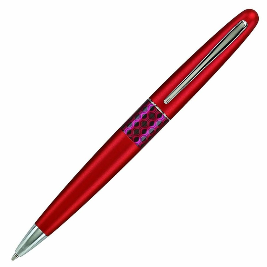 Ballpoint Pens * | Best Sale Pilot Mr Metro Pop Collection Ballpoint Pen, Red