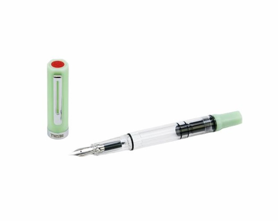 Fountain Pens * | Best Pirce Twsbi Eco Fountain Pen, Jade