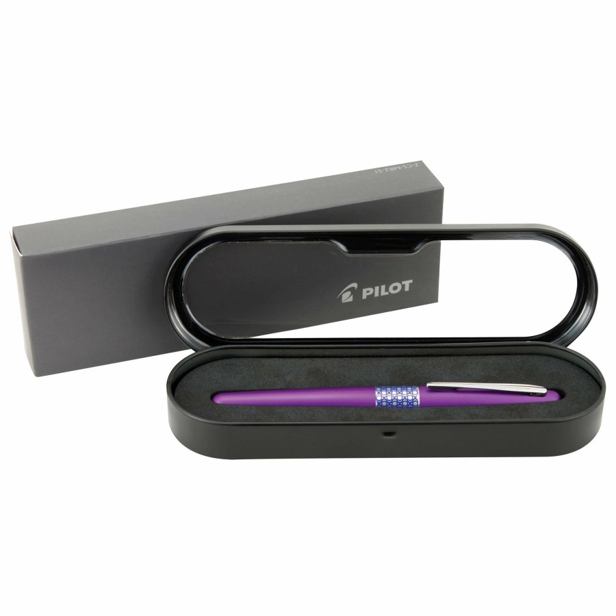 Fountain Pens * | Best Pirce Pilot Mr Retro Pop Metropolitan Fountain Pen, Purple