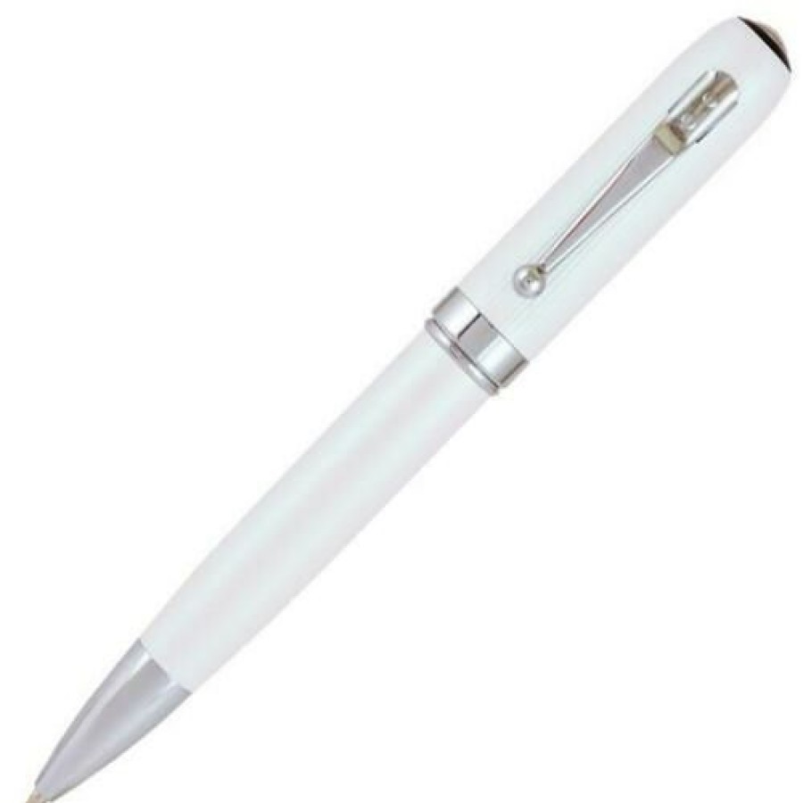 Ballpoint Pens * | Coupon Monteverde Rodeo Drive Ballpoint Pen, Iridescent White