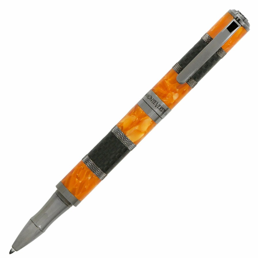 Rollerball Pens * | Wholesale Monteverde Regatta Sport Rollerball Pen, Orange